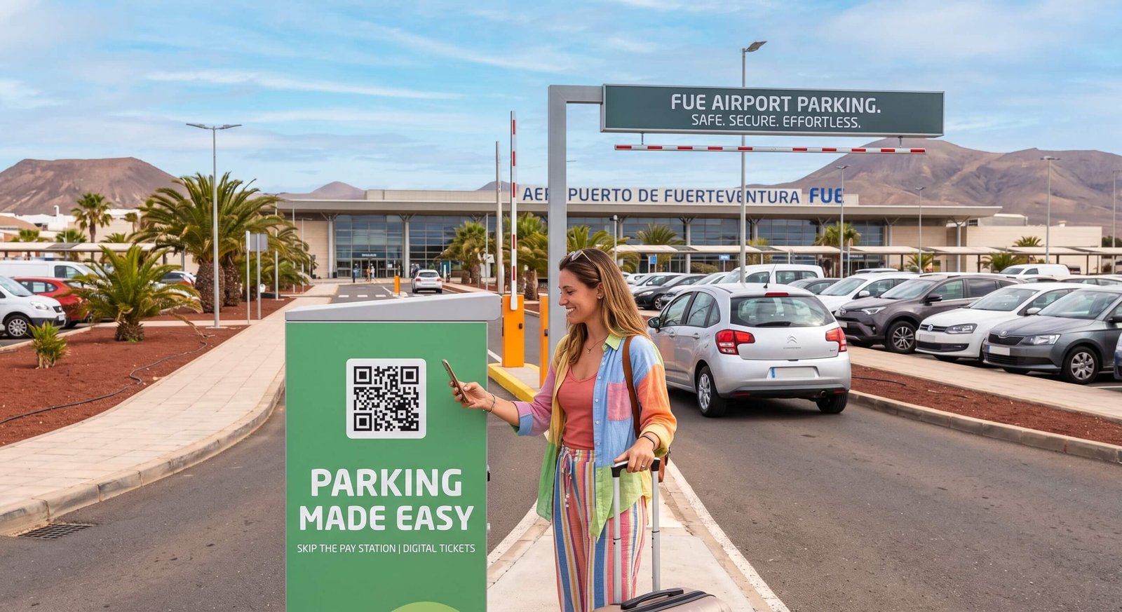 Fuerteventura Airport parking made easy